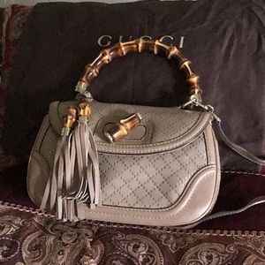 Gucci Bamboo Convertible Top Handle Bag